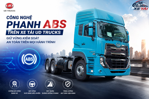 Công nghệ phanh ABS trên xe tải UD Trucks – Tăng cường an toàn khi vận hành